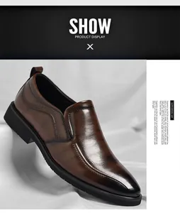 Détails précis des mocassins en cuir marron dégradé pour une tenue de bureau chic