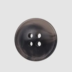 High-End Round Eco-Friendly Resin Buttons 4-Hole Marble Pattern Buttons For Suits Coats Blazers Sewing DIY Craft Apparel Accessories