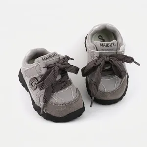 Infant Toddler Soft Sole First Walkers Spring Patchwork Sneakers Boys Girls Casual Pre-walker Shoes Baby Steady Walking Shoes