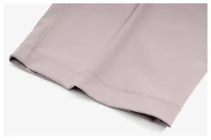 Detailed macro view showing the high-quality stitching on quick-dry men's hiking pants