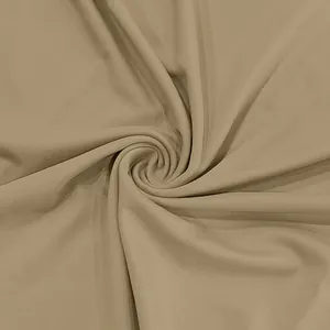 Detailed close-up showing the khaki quick-dry breathable fabric texture with fine ribbed pattern
