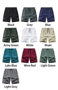Vielfältige Farboptionen für sommerliche, schnell trocknende Sport-Shorts für Herren.