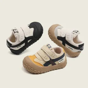 Toddler sports shoes with soft soles and velcro straps for boys and girls kids shoes