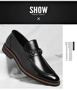 Detailed view of elegant black leather loafer with classic metal horsebit ornament