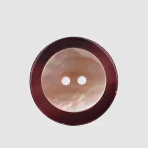 Botones de Madreperla Natural de Gama Alta Para Trajes Abrigos Camisas Botones de Concha Redondos de Lujo Para Accesorios de Ropa Profesional