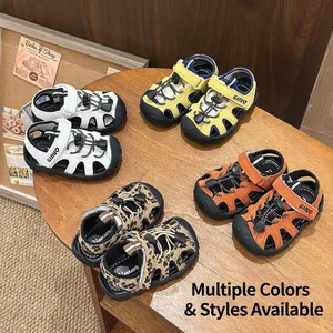 Sandali Sportivi per Bambini Pelle in Microfibra Traspirante Scarpe Estive per Ragazzi Ragazze Sandali Casual Antiscivolo