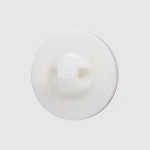 High-end white mother-of-pearl shell button for luxury garment and tailoring use