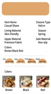 Details and color variants of breathable non-slip baby boy toddler sneakers