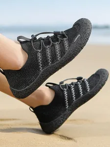 Zapatos de Agua de Malla Transpirable para Hombre y Mujer Secado Rápido Suela de Goma Antideslizante Zapatillas de Playa para Senderismo Natación