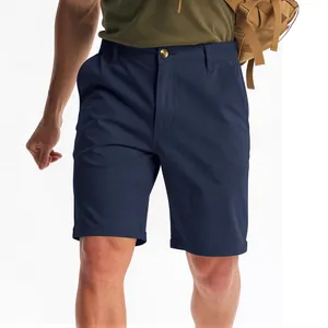 Schnelltrocknende Outdoor-Freizeitshorts für Herren, ideal für Golf und Wandern, Marineblau