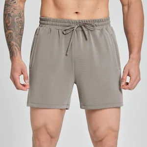 Comfortable men's breathable modal sports shorts for outdoor fitness and casual wear
