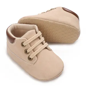 Soft and comfortable baby boy sneakers with non-slip soles for toddlers aged 0-1 year