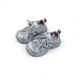 Chaussures dad en maille respirante pour filles avec semelles souples antidérapantes été