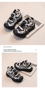 Macro detail view of breathable mesh boy's sneakers with rotary lacing system