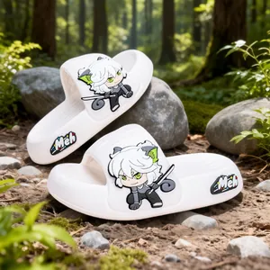Pantofole per Bambini Estate 2025 Nuovi Sandali Antiscivolo Cartoon Anime EVA per Ragazzi Ragazze Casa Casual