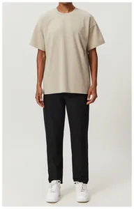 Vue d'ensemble du pantalon de randonnée noir coupe-vent à séchage rapide pour homme
