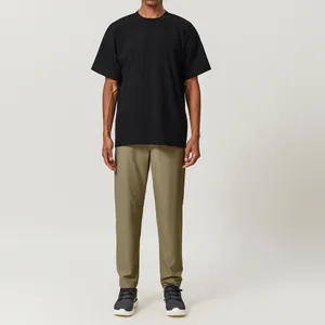 Pantalon de sport d'extérieur coupe-vent et séchage rapide pour homme vert olive