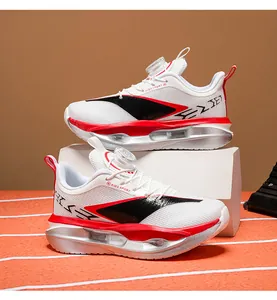 Atmungsaktive Kindersneaker mit rutschfester Sohle und praktischem Drehverschluss-System