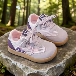 Kleinkind Kinder Mädchen Sneaker Atmungsaktiv Mesh Weiche Sohle Klettverschluss Sportlich Lässig Laufschuhe Für Kinder