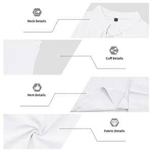 Detailed views of white linen-blend sleeveless shirt showing neck, cuff, hem and fabric
