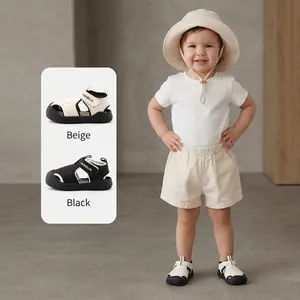 Comfortabele zachte antislip peutersandalen voor jongens en meisjes, leeftijd 1-3 jaar oud