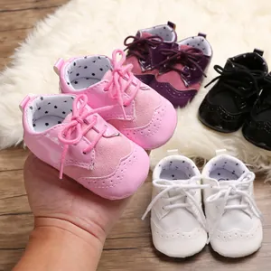 High-quality soft-sole casual baby shoes for 0-1 year olds shown in multiple colors