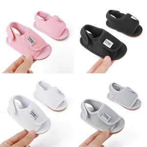 Baby Lauflernschuhe Baumwolle Atmungsaktiv Weiche Sohle Kleinkind Sandalen Für Jungen Mädchen Sommer Lässige Erstlingsschuhe