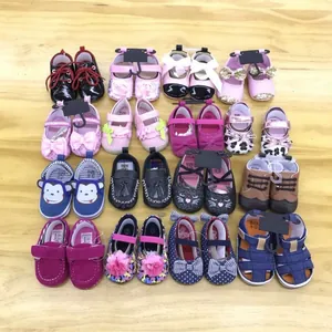 Detailed overview showing a diverse collection of colorful baby soft sole walker shoes