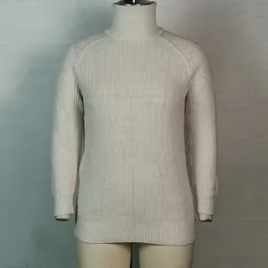 Macro detail showing the high-quality ribbed knit texture of a white turtleneck sweater dress.