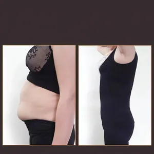 Vorher-Nachher-Vergleich der formgebenden Miederweste für Damen nach der Geburt