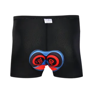 Unisex Breathable Mesh Cycling Underwear Shorts 9D Gel Padded Shockproof Bicycle Riding Shorts Quick Dry Underpants Bottom