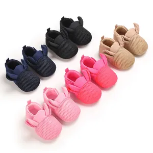 Scarpe primi passi traspiranti in mesh per neonati in cinque colori diversi, 0-1 anno.