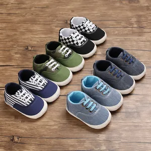 Chaussures de marche antidérapantes à semelle souple pour bébés de 0 à 1 an