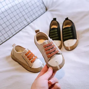 Kleinkind Baby Segeltuchschuhe Weiche Sohle Atmungsaktive Lauflernschuhe Patchwork Tabi Stil Für Jungen Mädchen Lässig Schuhe