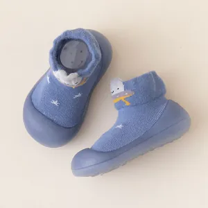 Zapatos de Caminar para Bebé Suela Blanda Transpirable Dibujos Animados Animales Calcetines de Suelo Antideslizantes