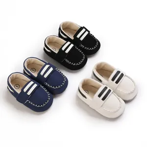Zapatos de Primeros Pasos para Bebé Suela Blanda Mocasines Casuales Niños Niñas 0-1 Año Zapatos Antideslizantes