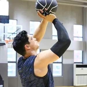 Breathable Lycra arm sleeve for basketball and outdoor sports protection