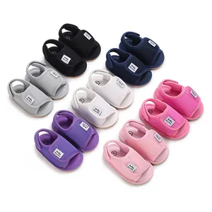 Baby Girls Summer Mesh Sandals Soft Sole Non-slip Breathable Walking Shoes With Velcro Closure For Newborn Toddlers Infants