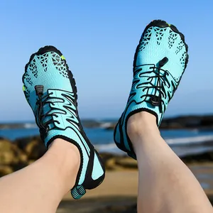 Unisex Five Finger Water Shoes Quick Dry Aqua Sneakers Non Slip Beach Footwear Lightweight Outdoor Wading Shoes Fitness Cycling Shoes