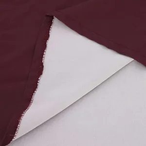 Close-up of high-quality stitching and fabric texture on a traditional men's long robe