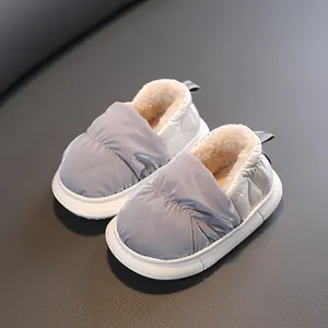 Wasserfeste, fleecegefütterte Winterschuhe für Kinder mit rutschfester Sohle