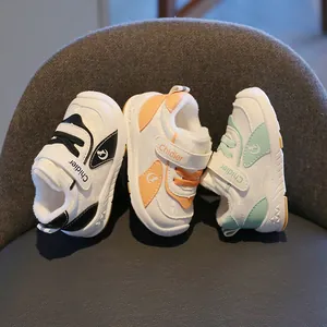 Baby Lauflernschuhe Mikrofaserleder Wasserdicht Winter Kleinkind Schuhe Fleece Gefüttert Warm Rutschfest Weiche Sohle Sneakers Für Jungen Mädchen