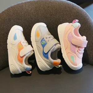 Toddler Breathable Mesh Sneakers Kids First Walkers Shoes Non-Slip Soft Sole Casual Toddler Shoes For Boys Girls