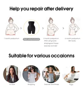 Postpartum Miederhose mit hoher Taille zur Erholung und für den vielseitigen Alltag