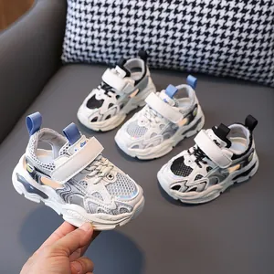 Hollow breathable kids sports sandals and chunky sneakers for toddlers and babies