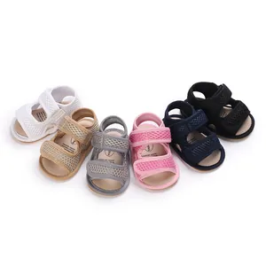 Collezione di sandali traspiranti per neonati in sei colori per bimbi di 0-1 anno