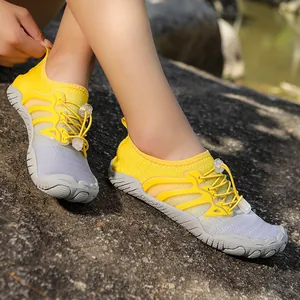 Non-slip yellow water shoes for swimming and hiking outdoor leisure barefoot footwear