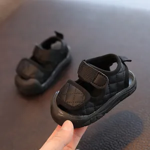Comfortable soft-sole non-slip baby walking sandals for toddler boys and girls.