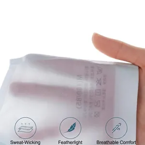 Ultra-thin breathable ice silk seamless bra showing semi-transparent mesh fabric