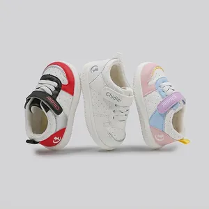 Kleinkind Kinder Sneaker Wasserdicht Mikrofaser PU Leder Weiche Sohle Rutschfest Lauflernschuhe Für Jungen Mädchen